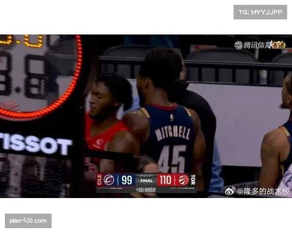 猛龙八连胜稳固东部次席 英格拉姆37分压制骑士米切尔